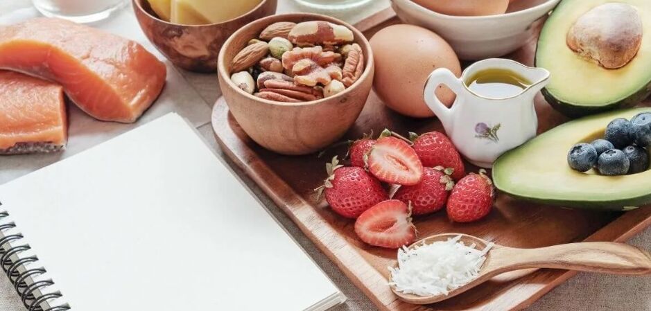 Menu diety keto